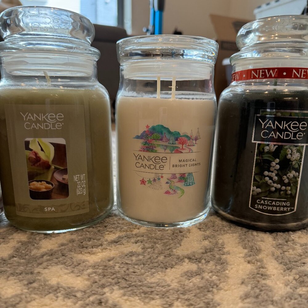Assorted Yankee Candles
